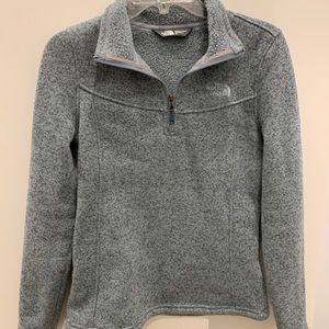 Baby Blue North face Sweater! Like New! Size S!